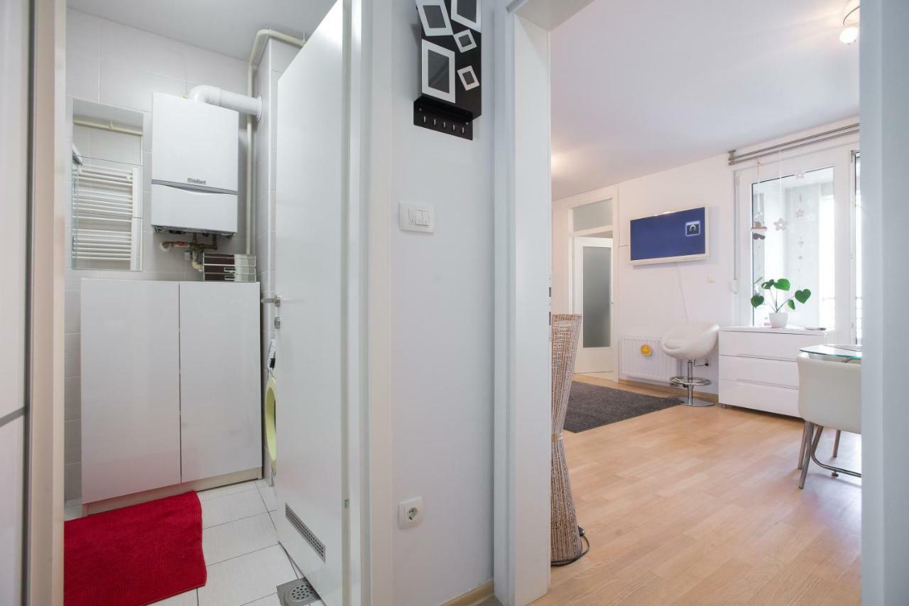 Cozy & Modern Studio With Balcony Zagreb Ngoại thất bức ảnh